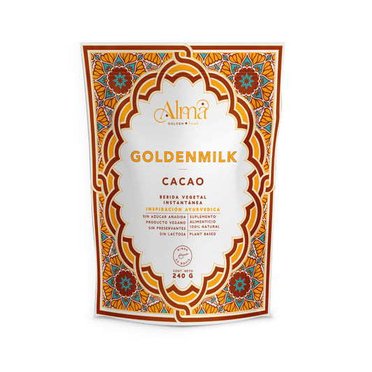 Goldenmilk Cacao 240 gr - Leche Dorada
