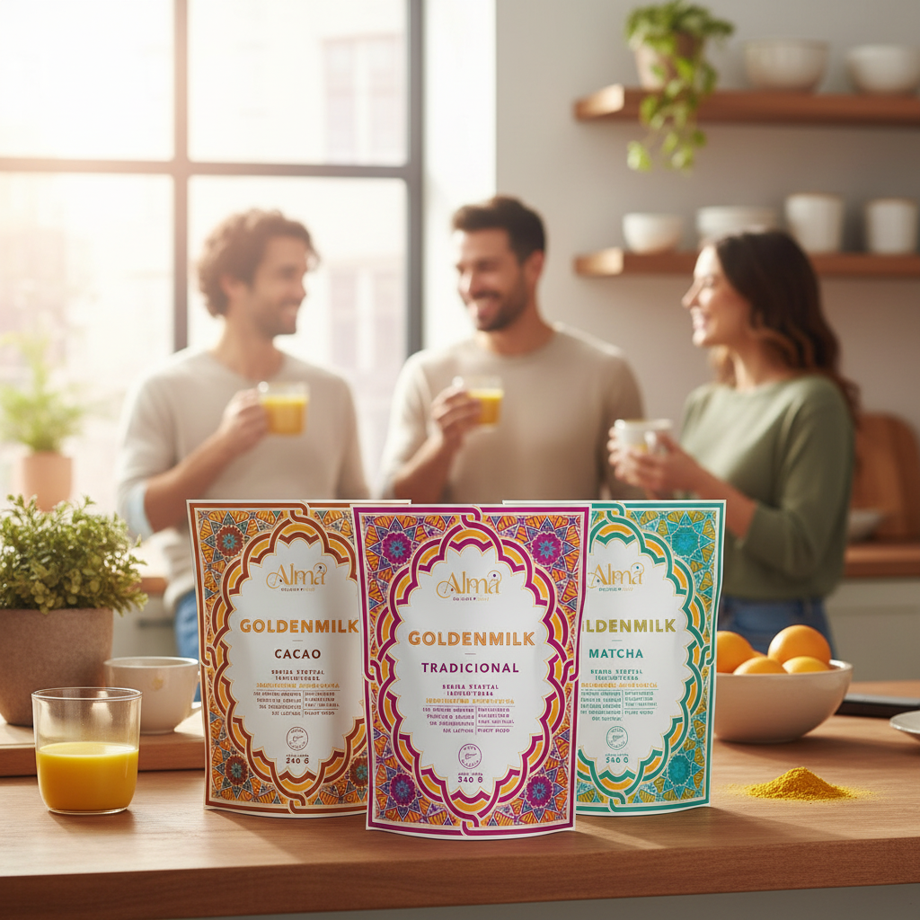 Trío Leche Dorada Golden Milk 240 gr