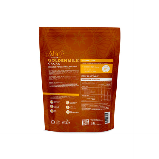 Golden Milk Cacao 80 gr. - Leche Dorada