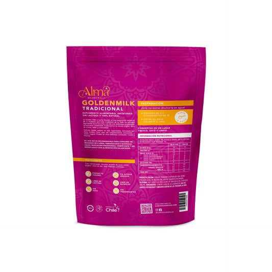 Golden Milk Tradicional 80 gr. - Leche Dorada