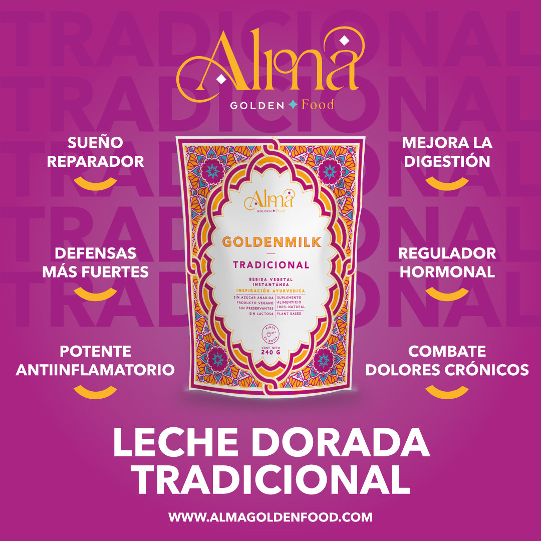 Goldenmilk Tradicional 240 gr Leche Dorada