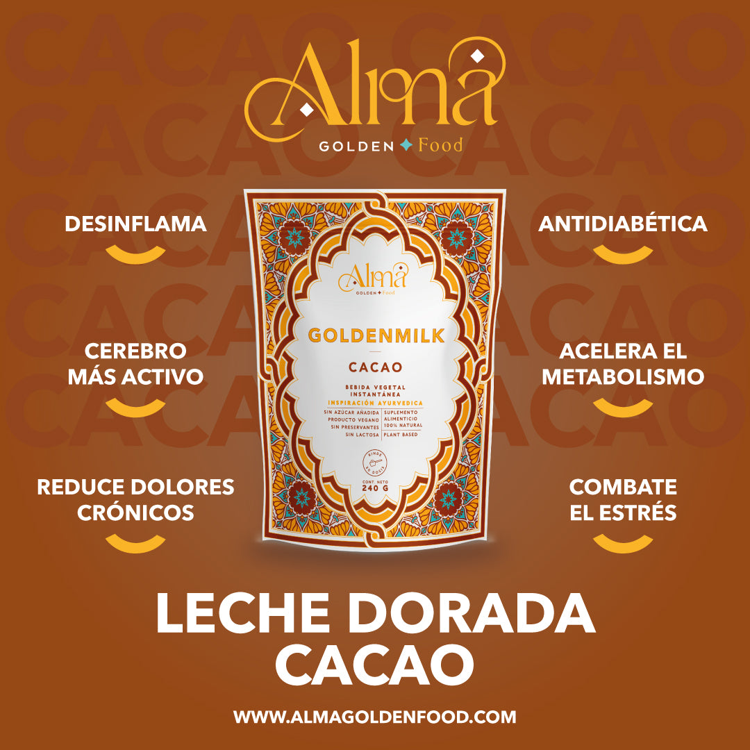 Trío Leche Dorada Golden Milk 240 gr