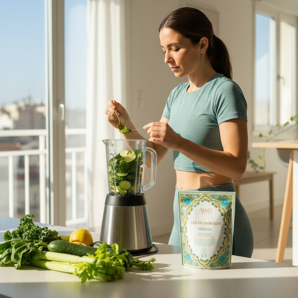 Goldenmilk Matcha 240 gr - Leche Dorada