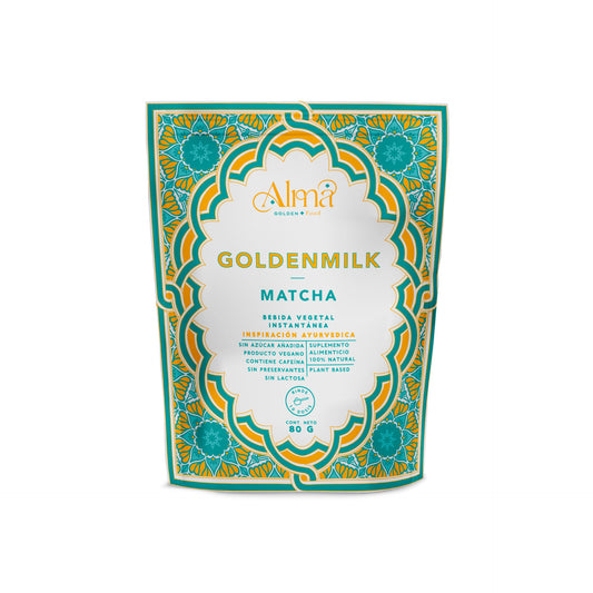Golden Milk Matcha 80 gr. Leche Dorada