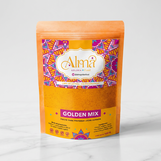 Golden Mix Alma 100g - Mix Dorado con Cúrcuma y Especias
