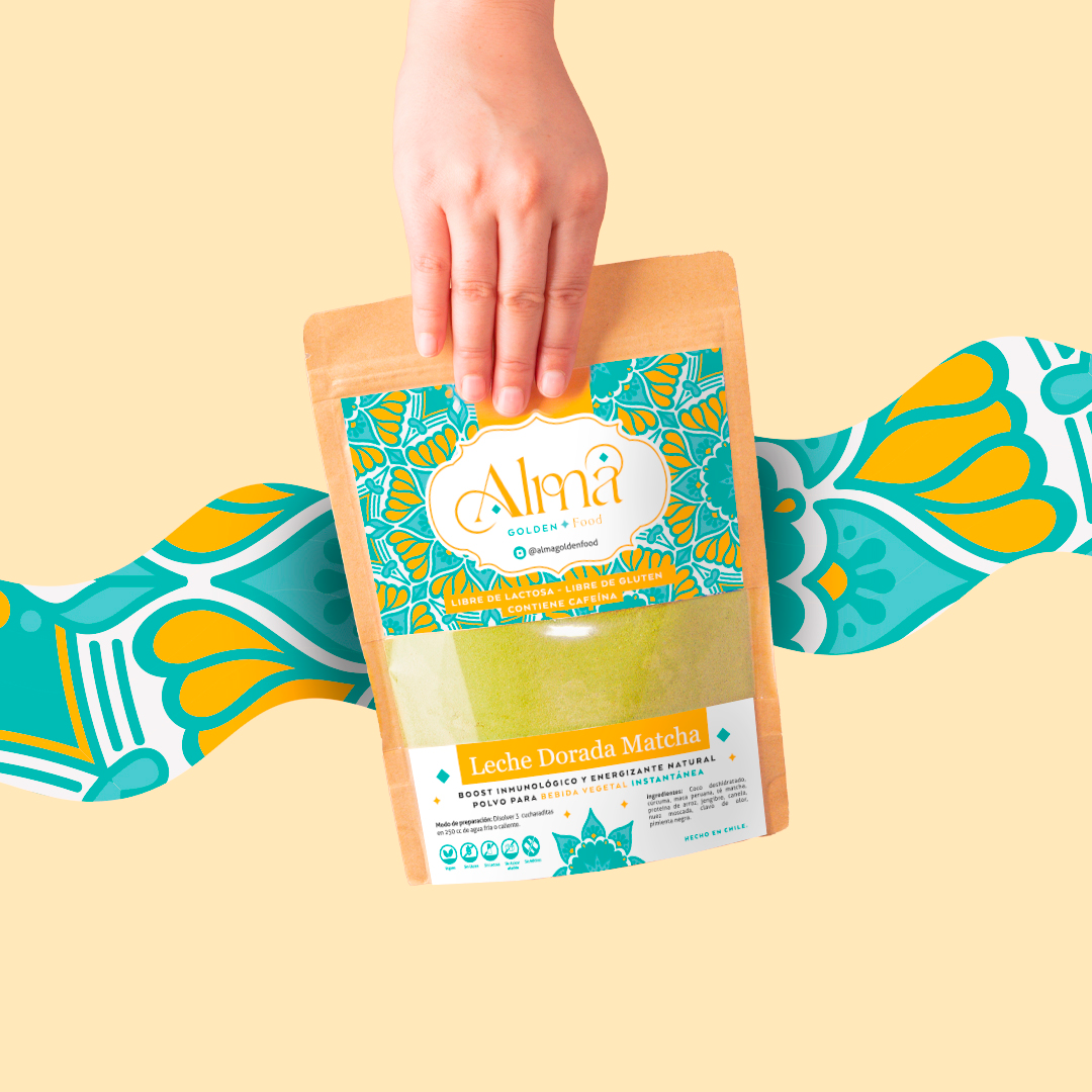 Leche Dorada Golden Milk Matcha 80 gr.